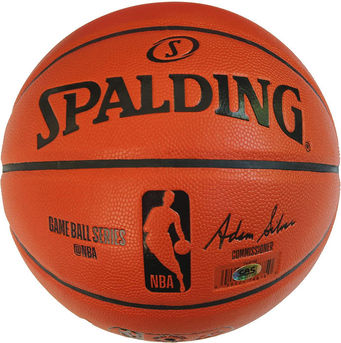 Nikola Mirotic Chicago Bulls Signed Autographed Spalding NBA Game Ball Series Basketball CAS COA