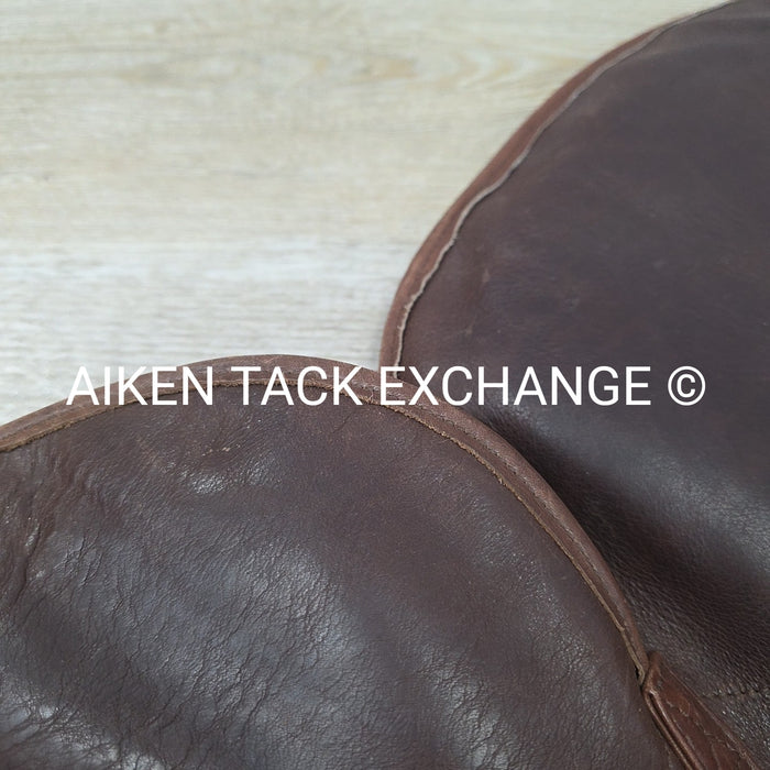 Ogilvy Leather & Foam Half Pad, 16.5" - 18"
