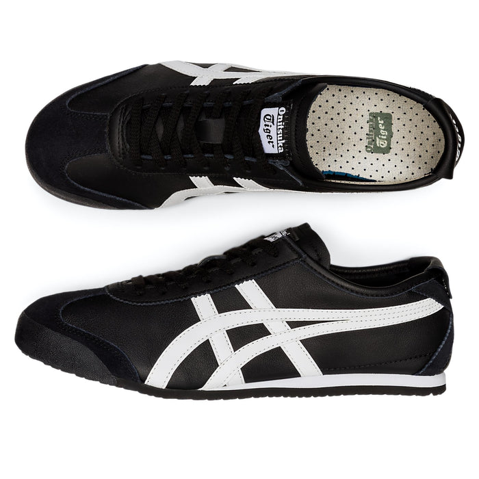 Onitsuka Tiger Mexico 66 (Black White) Premium Leather Batch
