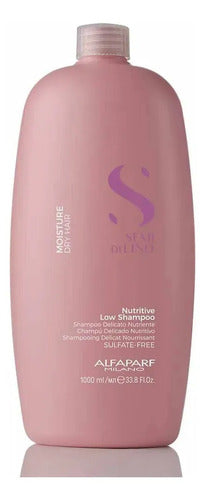 Pack Alfaparf Moisture Nutritive Xl Shampoo 1000ml, Acondicionador 1000ml Y Máscara 200ml Hidratación Y Nutrición
