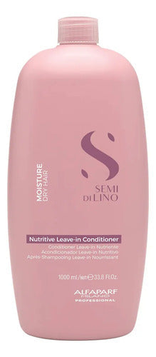 Pack Alfaparf Moisture Nutritive Xl Shampoo 1000ml, Acondicionador 1000ml Y Máscara 200ml Hidratación Y Nutrición