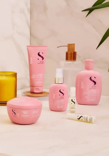 Pack Alfaparf Moisture Nutritive Xl Shampoo 1000ml, Máscara 500ml Y Fluido 125ml Hidratación Y Nutrición