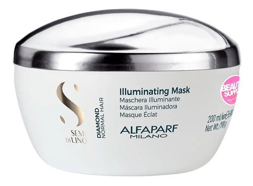Pack Completo Alfaparf Diamond Semi Lino Para Brillo Extremo