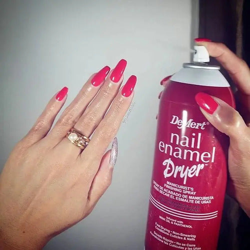 Pack X12 Seca Esmalte De Uñas Instantaneo Spray Demert 390ml