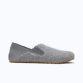 Xero Shoes Pagosa Men Slipper in Light Gray with Toe Facing Right
