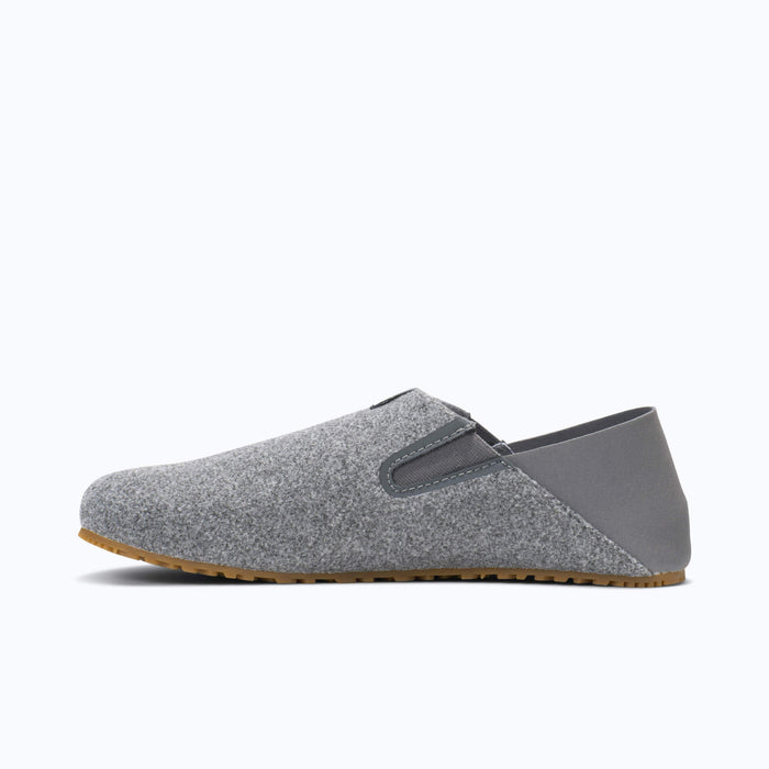 Xero Shoes Pagosa Women Slipper in Light Gray with Toe Facing Left