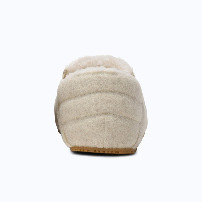 A Rear View Xero Shoes Pagosa Cozy Men Slipper in Cream