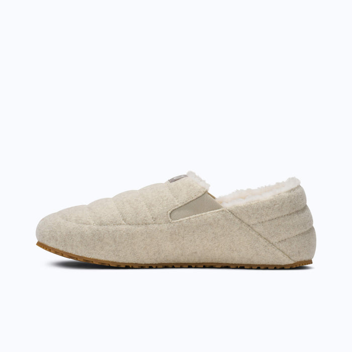 Xero Shoes Pagosa Cozy Men Slipper in Cream with Toe Facing Left