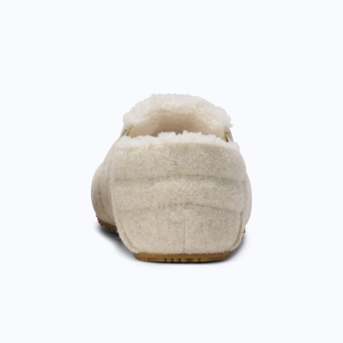 A Rear View of Xero Shoes Pagosa Cozy Women Slipper in Cream