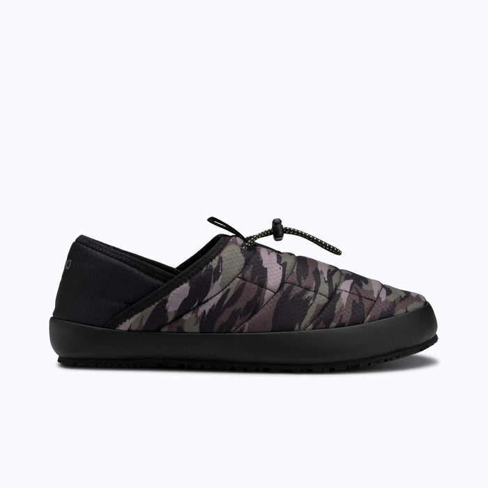 Xero Shoes Pagosa Fireside Men Shoe in Army Green Camo with Toe Facing Right