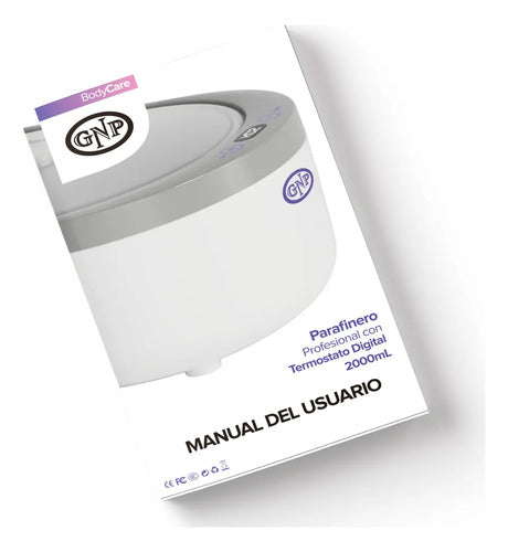 Parafinero Digital Gnp 2 Lt Baño De Parafina Manos/pies Nice