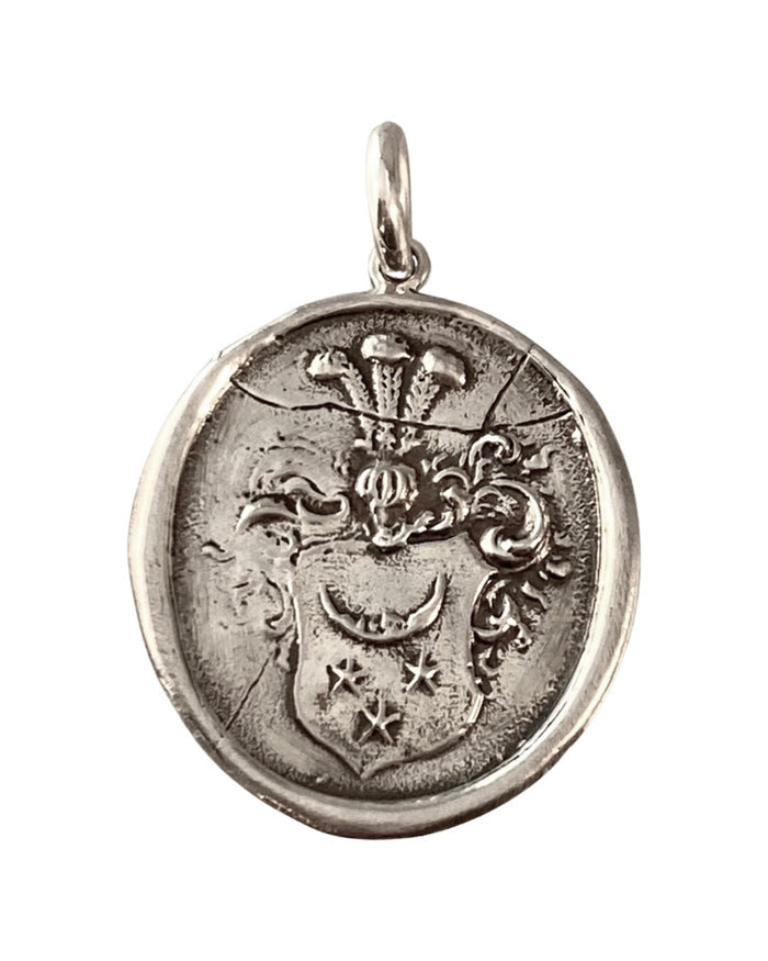 Peaceful Queen Sterling Pendant