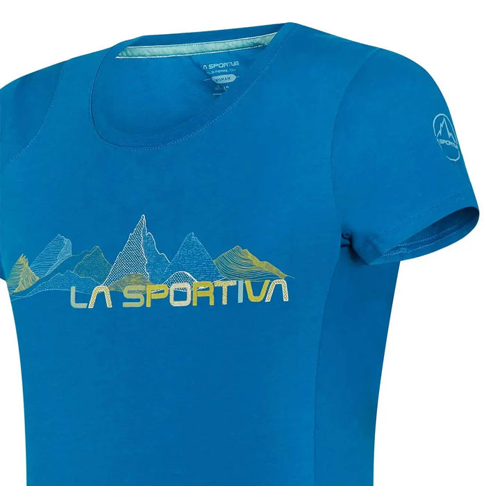 la sportiva womens peaks tee climbing clothing neptune 3