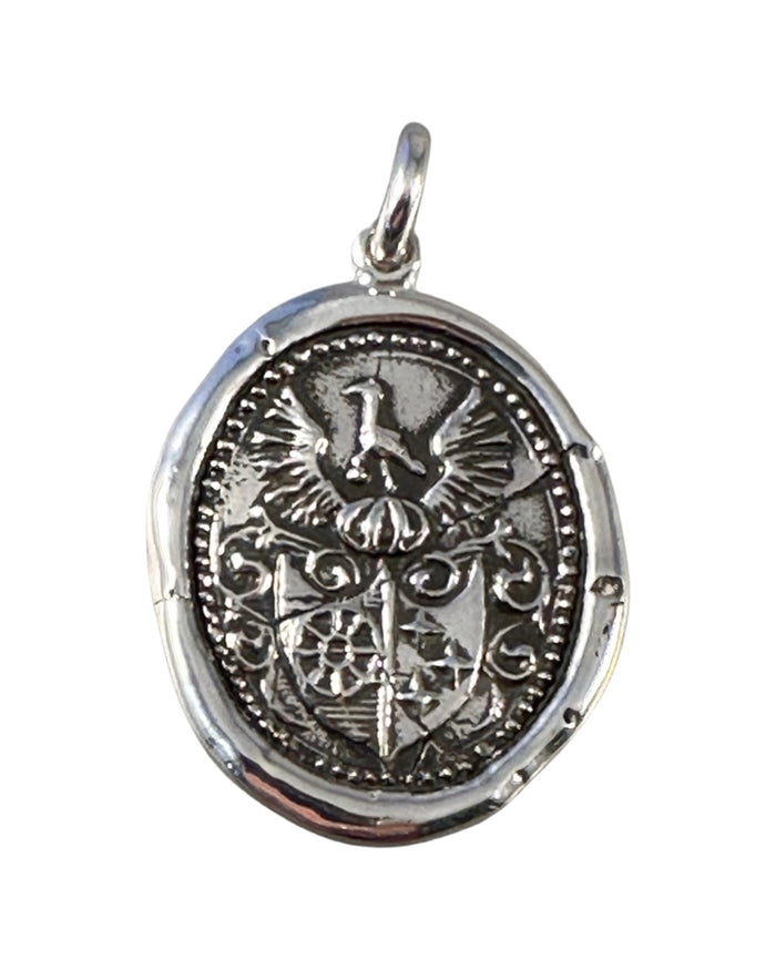 Phoenix Rising Sterling Pendant