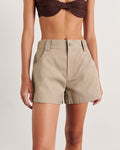 Pia Canvas A-Line Short