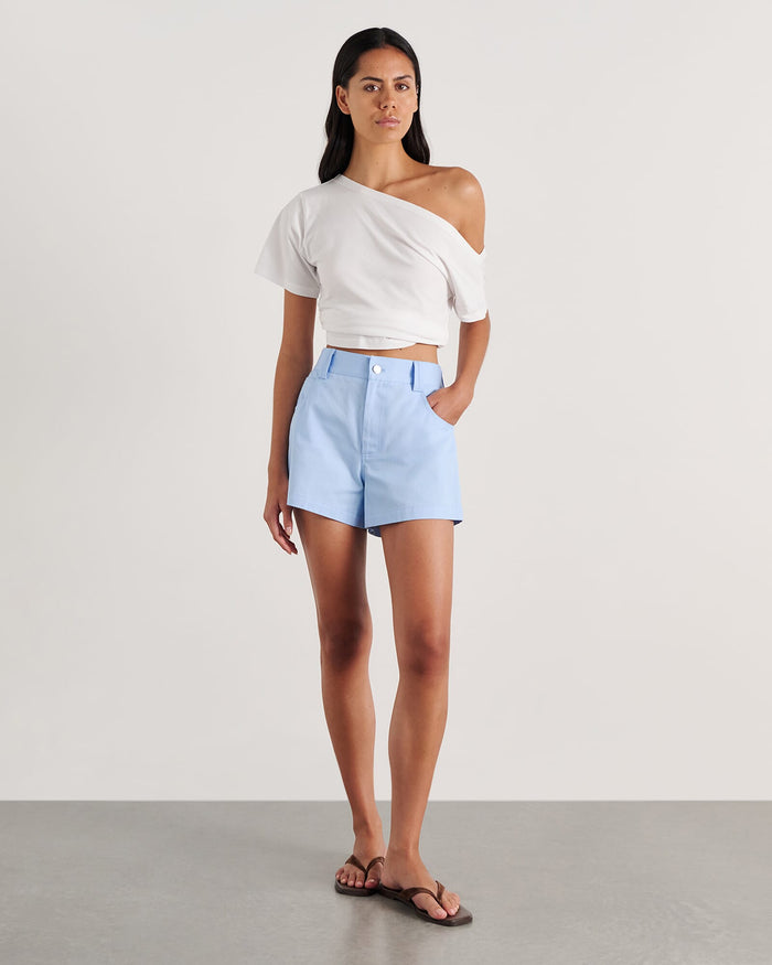 Pia Canvas A-Line Short