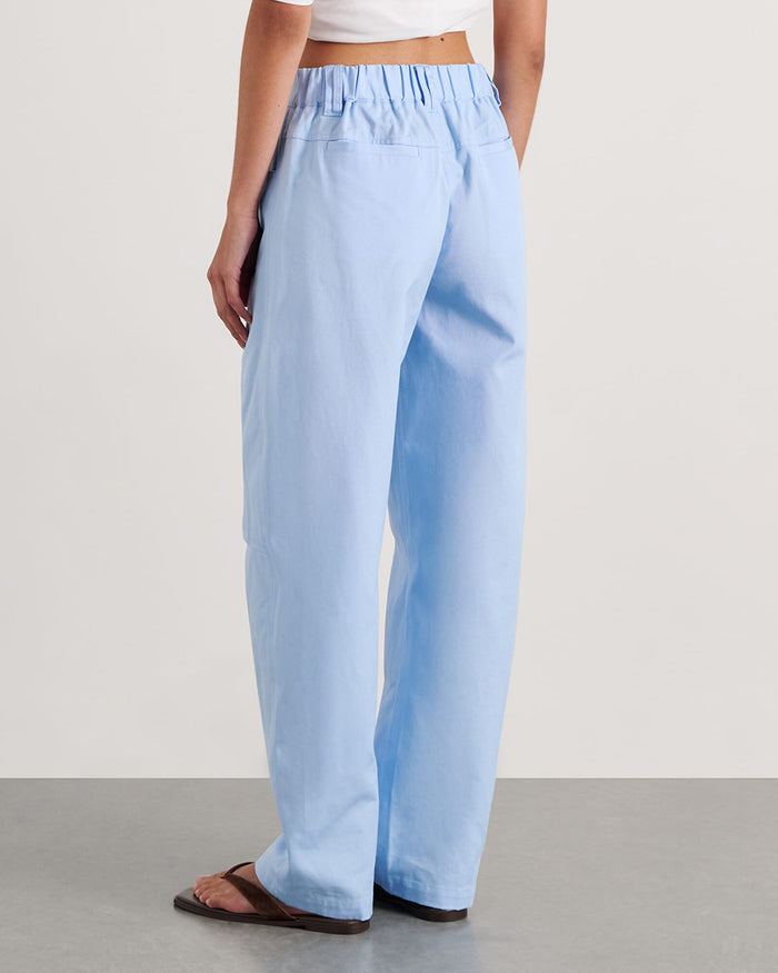 Pia Canvas Barrel Pant