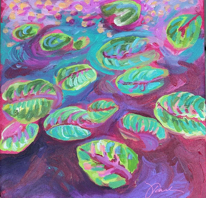 Pink Candy Sweet Pond 10x10