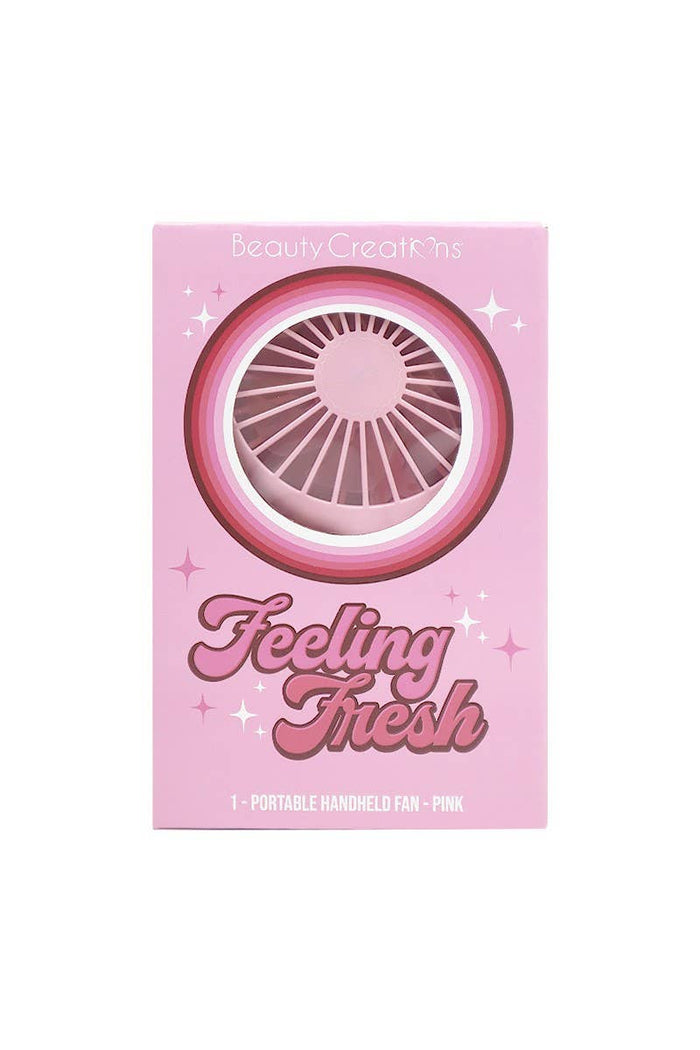 Pink Portable Fan Feeling - Posh West Boutique