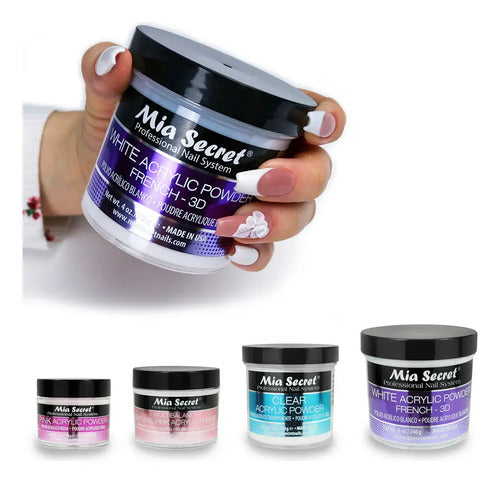 Polvo Acrilico Mia Secret 59gr. Polimero Profesional