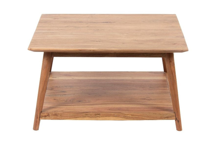 Portola Square Coffee Table-Natural: Front Product View