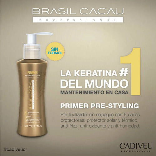 Primer Brasil Cacau 110ml Leave In Protección Térmica