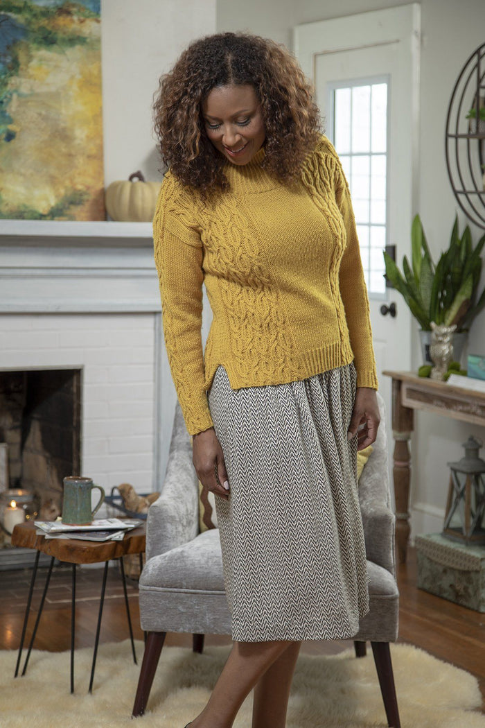 Prose Pullover Pattern Fibra Natura