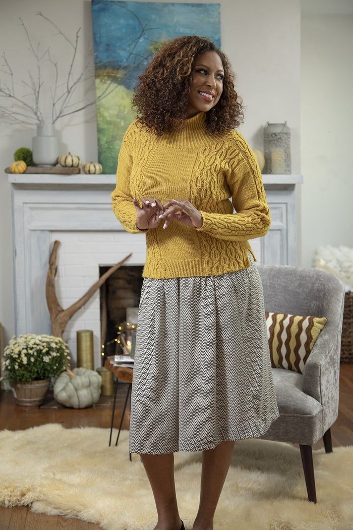 Prose Pullover Pattern Fibra Natura