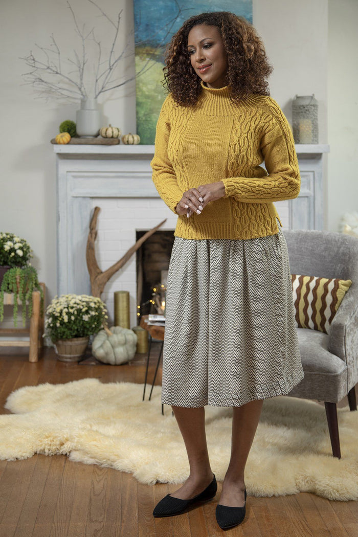 Prose Pullover Pattern Fibra Natura
