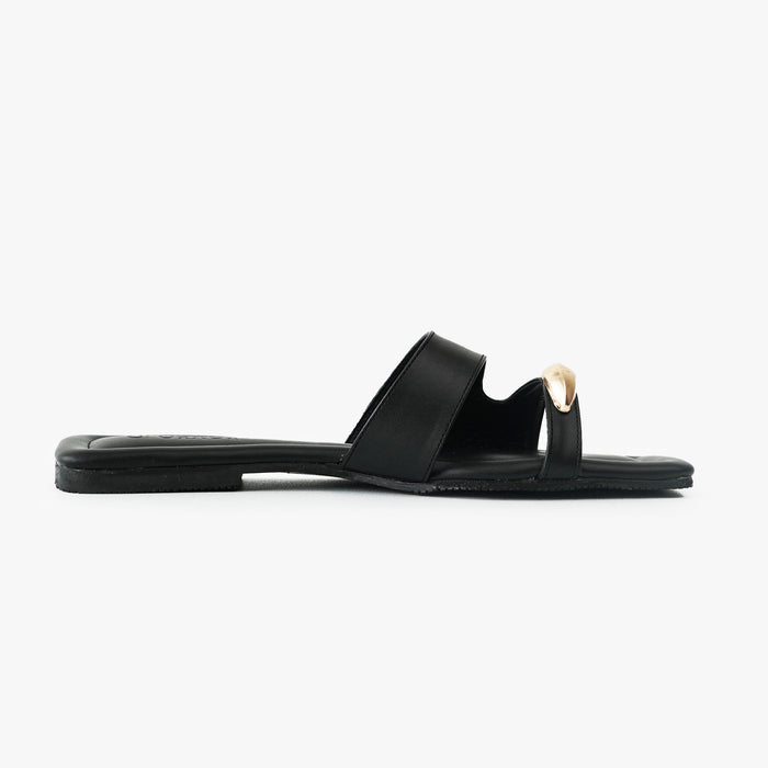 Rae Slipper | Black