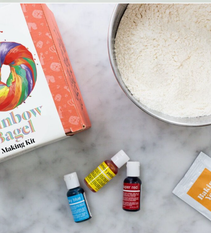 Rainbow Bagel Making Kit
