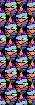 Rainbow Cones by Lauren Echo