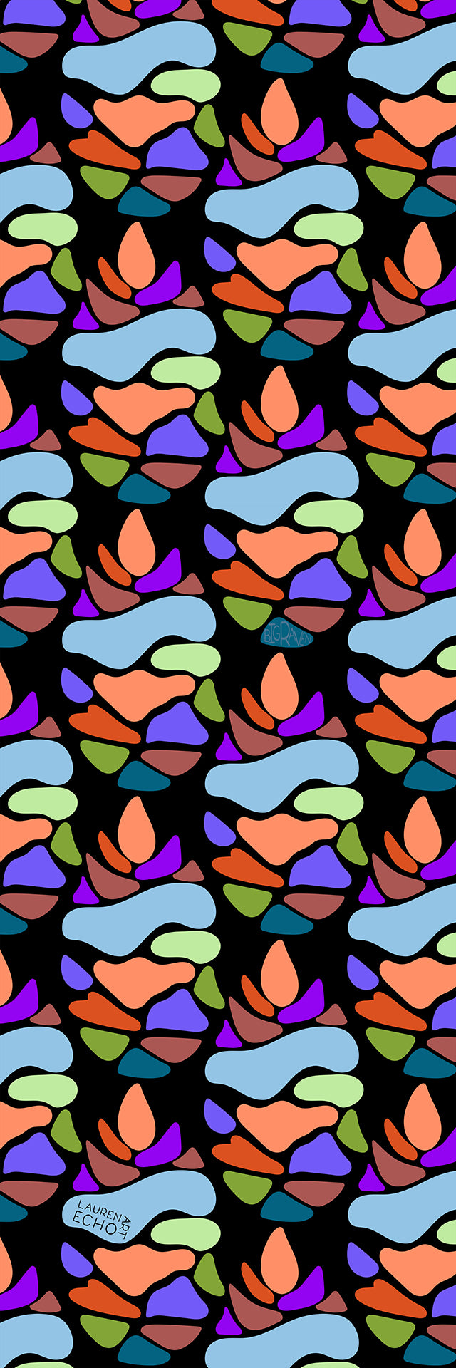 Rainbow Cones by Lauren Echo
