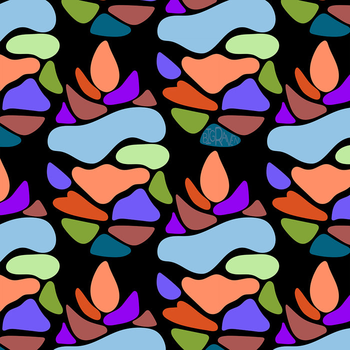 Rainbow Cones by Lauren Echo