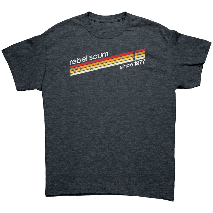 REBEL SCUM - SINCE 1977 - NEW POP TURBO TEE!