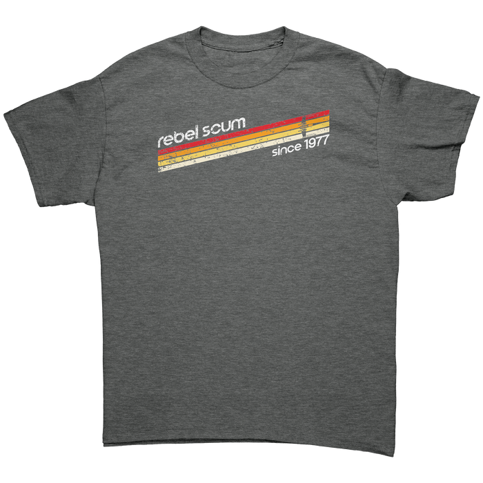 REBEL SCUM - SINCE 1977 - NEW POP TURBO TEE!