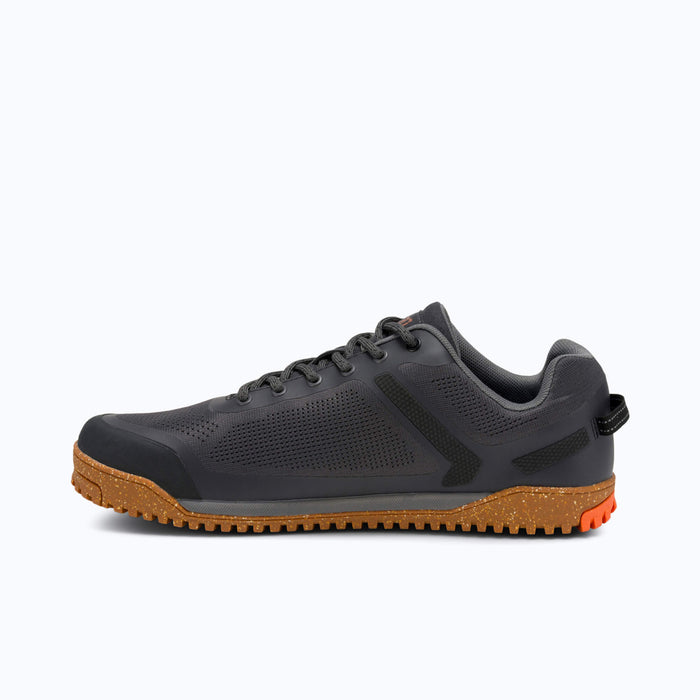 Xero Shoes Ridgeway Mesh Low Men Shoe in Faded Black with Toe Facing Left