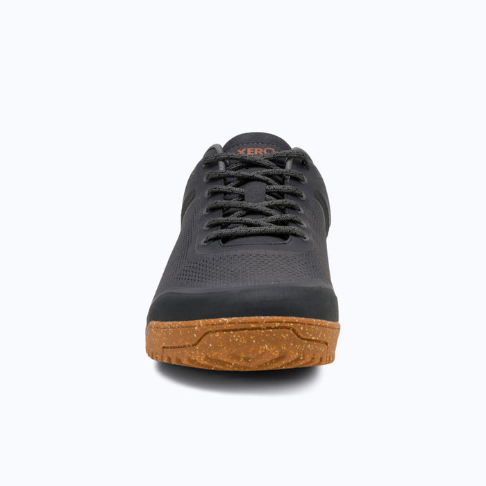 Xero Shoes Ridgeway Mesh Low Men Shoe in Faded Black with Toe Facing Front