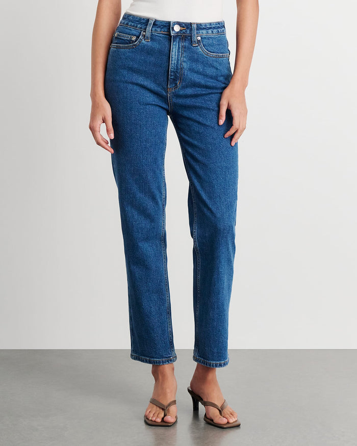 JAG riley straight crop jean bluewash
