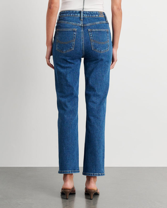 JAG riley straight crop jean bluewash