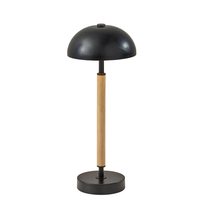 Ronny Cordless LED Table Lamp-Black: Available at City Home PDX