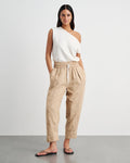 JAG sabine linen pull on pant sand