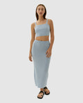 JAG sadie knit bralette powderblue