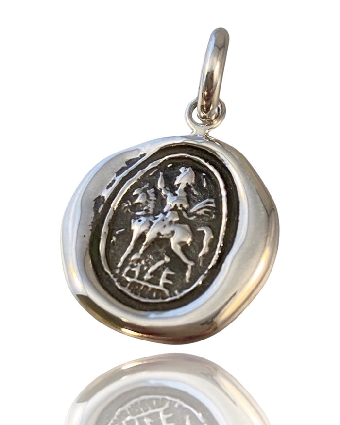 Saint George Sterling Pendant