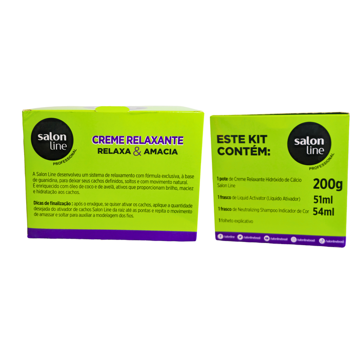 Salon Line Professional Relaxing Cream for Defined & Loose Curls