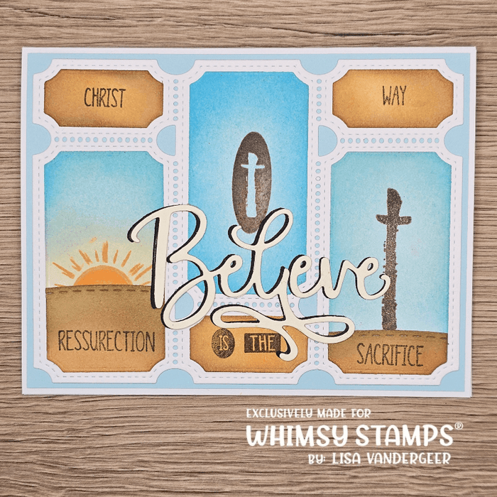 Terrific Tickets Window Die - Whimsy Stamps