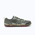 Xero Shoes Scramble Low EV Men Shoe at Army Green with Toe Facing Right