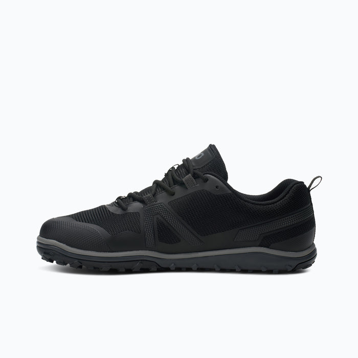 Xero Shoes Scramble Low EV Men Shoe at Black with Toe Facing Left