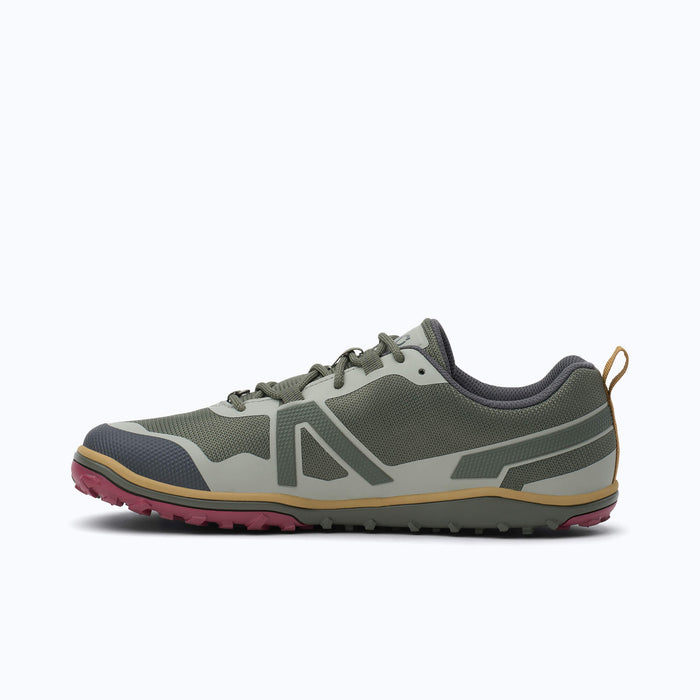 Xero Shoes Scramble Low EV Men Shoe at Army Green with Toe Facing Left