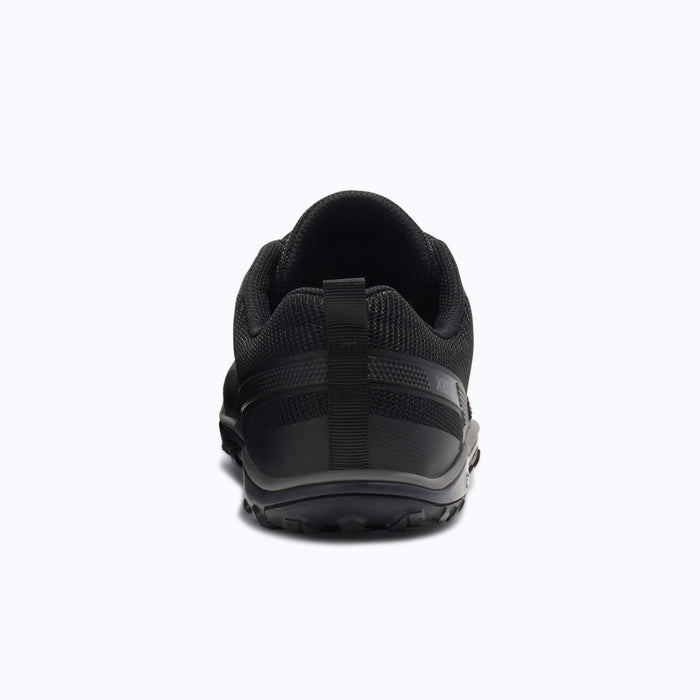 Rear View of Xero Shoes Scramble Low EV Men Shoe at Black